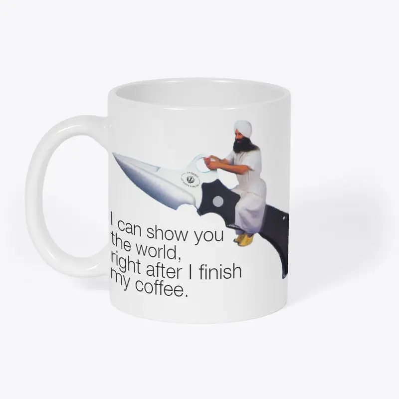 Flying Khalsa Coffee Mug